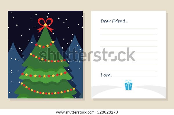 Christmas Note Card Template from image.shutterstock.com