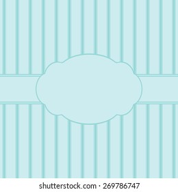 Template greeting card. Vector illustration