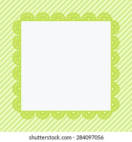 Template greeting card, vector illustration. 
