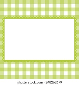 Template greeting cards in a cage