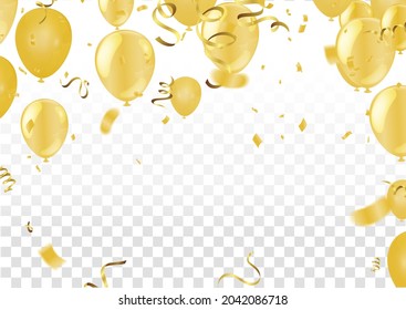 Template Happy Birthday Card Place Text Stock Vector (royalty Free 