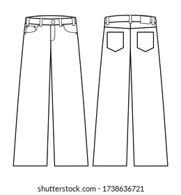 6,449 Wide pants Images, Stock Photos & Vectors | Shutterstock