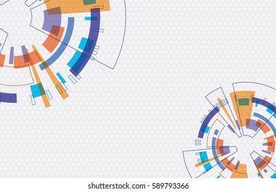 Template for hi-tech digital technology and engineering.
