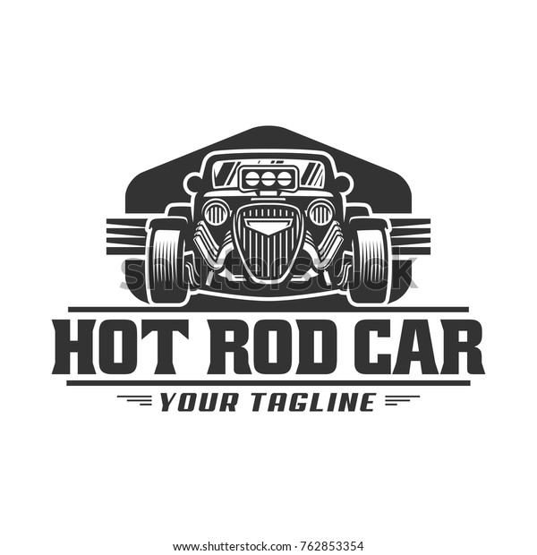template of Hot Rod car logo,
HotRod vector emblem, Vector Hot Rod car logo design, hotrod
vector