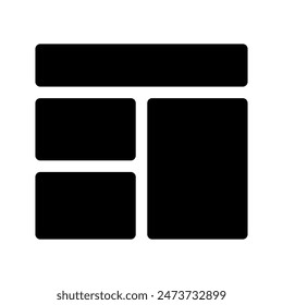 Template Icon Vector Symbol Design Illustration