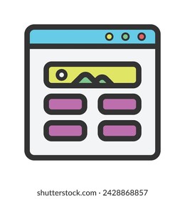 Template icon for your ui designs