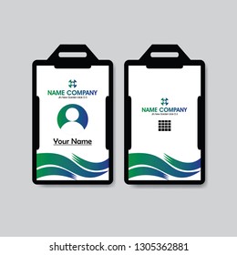 Template  Id Card Employe 