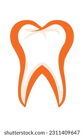template and illustration Icon teeth eps editable 