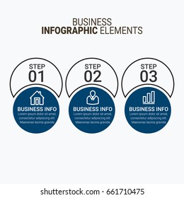 Template for infographic diagram