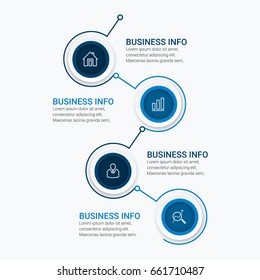 Template for infographic diagram