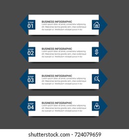 Template for infographic diagram