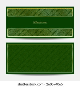 Template invitation or greeting card