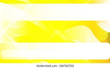 Template Landing Page With Wave Geometric Shape, Lines, Circle. For Design, Presentation, Business. Vector Illustration with Color Gradient