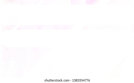 Template Landing Page With Wave Geometric Shape, Lines, Circle. For Design, Presentation, Business. Vector Illustration with Color Gradient