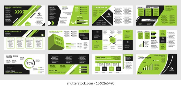 template layout company profile and presentation for business 