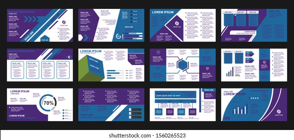 template layout company profile and presentation for business 