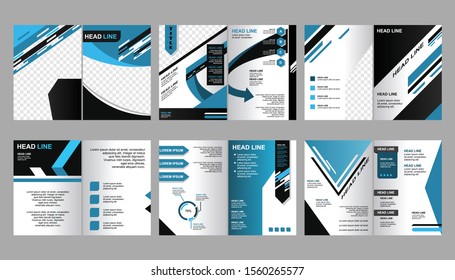 template layout company profile and presentation for business 