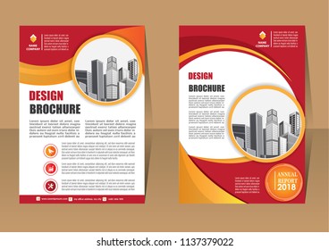 
template, layout, cover, brochure, flyer, annual report for design background company