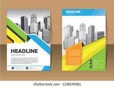 template, layout, cover, brochure, flyer, annual report for design background company