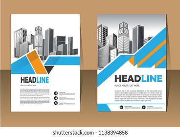 template, layout, cover, brochure, flyer, annual report for design background company