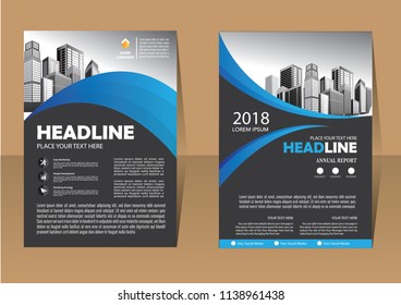 template, layout, cover, brochure, flyer, annual report for design background company