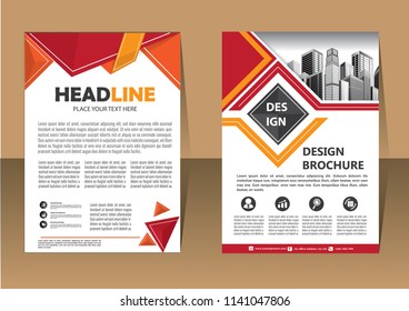 template, layout, cover, brochure, flyer, annual report for design background company