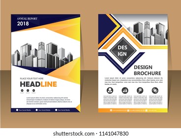 template, layout, cover, brochure, flyer, annual report for design background company