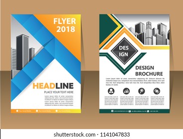 template, layout, cover, brochure, flyer, annual report for design background company
