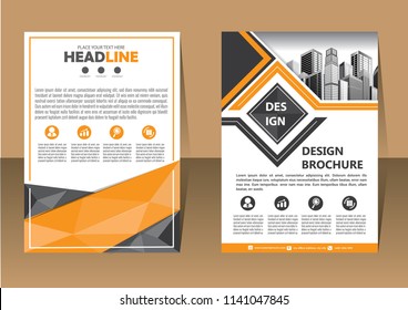 template, layout, cover, brochure, flyer, annual report for design background company