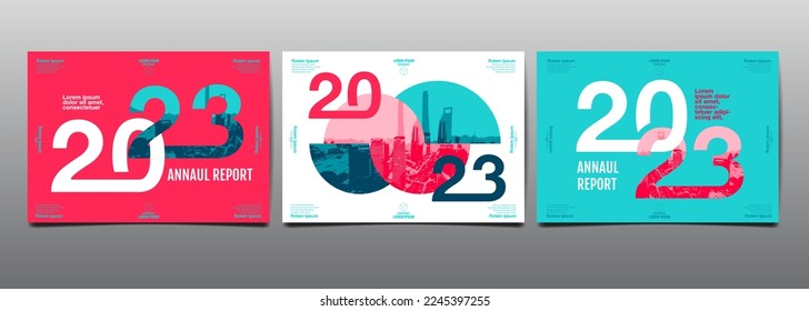 template layout design 2023 , typography,  cover book. presentation abstract flat background.