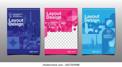 template layout design, cover book. vector illustration , presentation abstract flat background