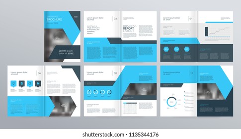 template layout design with cover page for company profile ,annual report , brochures, flyers, presentations, leaflet, magazine,book . and vector a4 size for editable