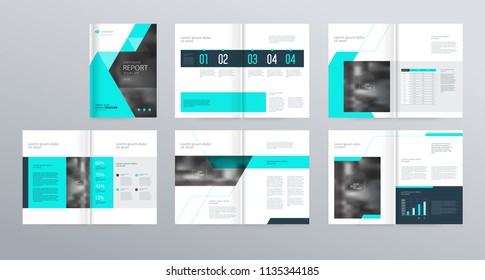 template layout design with cover page for company profile ,annual report , brochures, flyers, presentations, leaflet, magazine,book . and vector a4 size for editable