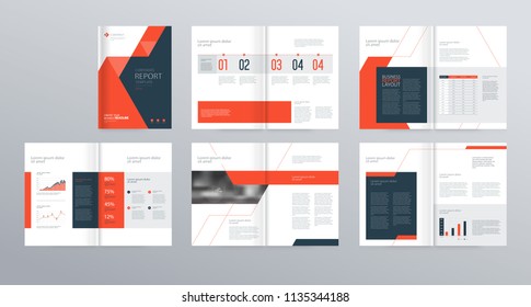 template layout design with cover page for company profile ,annual report , brochures, flyers, presentations, leaflet, magazine,book . and vector a4 size for editable