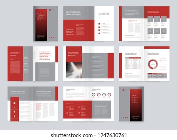 template layout design with cover page for company profile ,annual report , brochures,proposal , flyers, leaflet, magazine,book concept  and vector a4 scale size for editable.