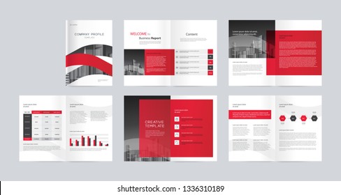 template layout design with cover page for company profile ,annual report , brochures, flyers, presentations, leaflet, magazine, book . and vector a4 size for editable. 