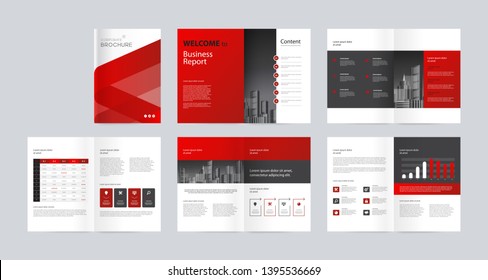 template layout design with cover page for company profile ,annual report , brochures, flyers, presentations, leaflet, magazine, book . and vector a4 size for editable. 

