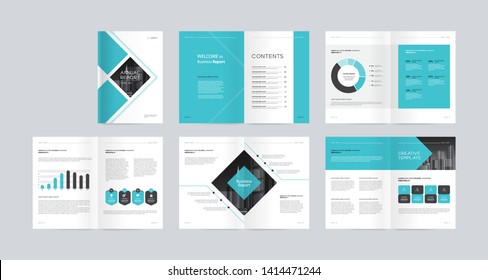 template layout design with cover page for company profile ,annual report , brochures, flyers, presentations, leaflet, magazine, book . and vector a4 size for editable.