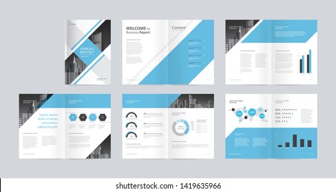 template layout design with cover page for company profile ,annual report , brochures, flyers, presentations, leaflet, magazine,book . and vector a4 size for editable.