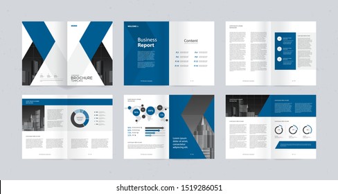 template layout design with cover page for company profile ,annual report , brochures, flyers, presentations, leaflet, magazine,book . and vector a4 size for editable.