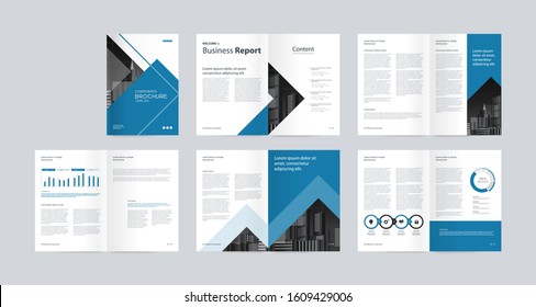 template layout design with cover page for company profile ,annual report , brochures, flyers, presentations, leaflet, magazine,book . and vector a4 size for editable.