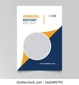 template layout design with cover page for company profile ,annual report , brochures, flyers, presentations, leaflet, magazine,book . and vector A4 size for editable And Colorful Template .
