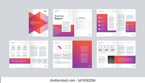 template layout design with cover page for company profile, annual report, brochures, flyers, presentations, leaflet, magazine, book .and a4 size scale for editable.