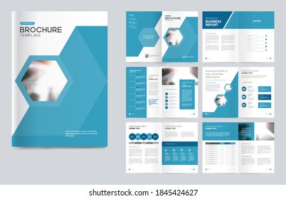 template layout design with cover page for company profile, annual report, brochures, flyers, presentations, leaflet, magazine, book .and a4 size scale for editable.