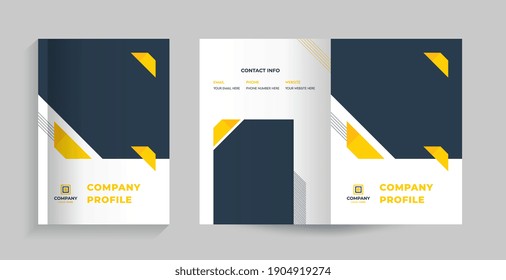 diseño de diseño de plantillas con portada para perfil de empresa, informe anual, folleto, 
folleto, folleto, revista, libro, catálogo, propuesta, folleto, portafolio, folleto, revista, vector de presentación