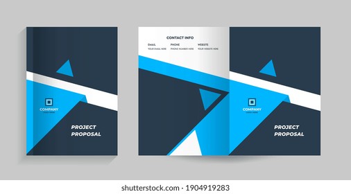 template layout design with cover page for company profile, annual report, brochure, 
flyer, leaflet, magazine, book, catalog, proposal, prospectus, portfolio, booklet, magazine, presentation  vector