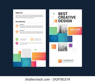 Template Layout Design With Cover Page For Company Profile, Annual Report, Brochures, Flyers, Presentations, Leaflet, Magazine, Book .and A4 Size Scale For Editable.