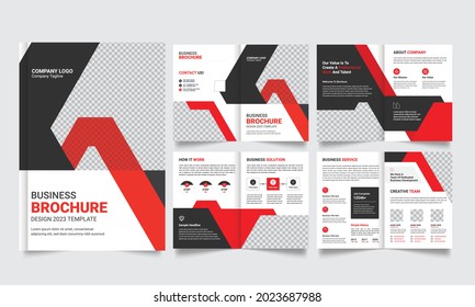 template layout design with cover page for company profile ,annual report , brochures, flyers, presentations, leaflet, magazine, book . and vector A4 size for editable And Colorful Template .