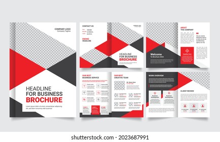 template layout design with cover page for company profile ,annual report , brochures, flyers, presentations, leaflet, magazine, book . and vector A4 size for editable And Colorful Template .