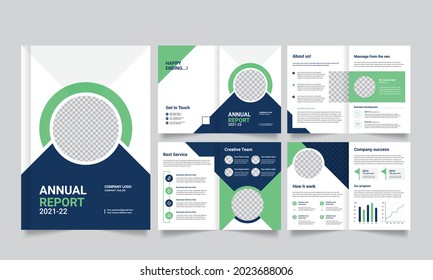 template layout design with cover page for company profile ,annual report , brochures, flyers, presentations, leaflet, magazine, book . and vector A4 size for editable And Colorful Template .